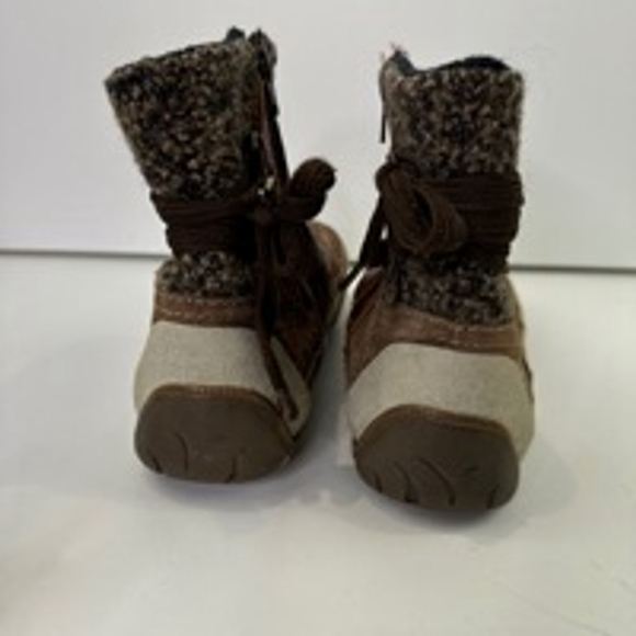 Merrell women's puffin mid chestnut leather winter boots  size 9 - Picture 6 of 12